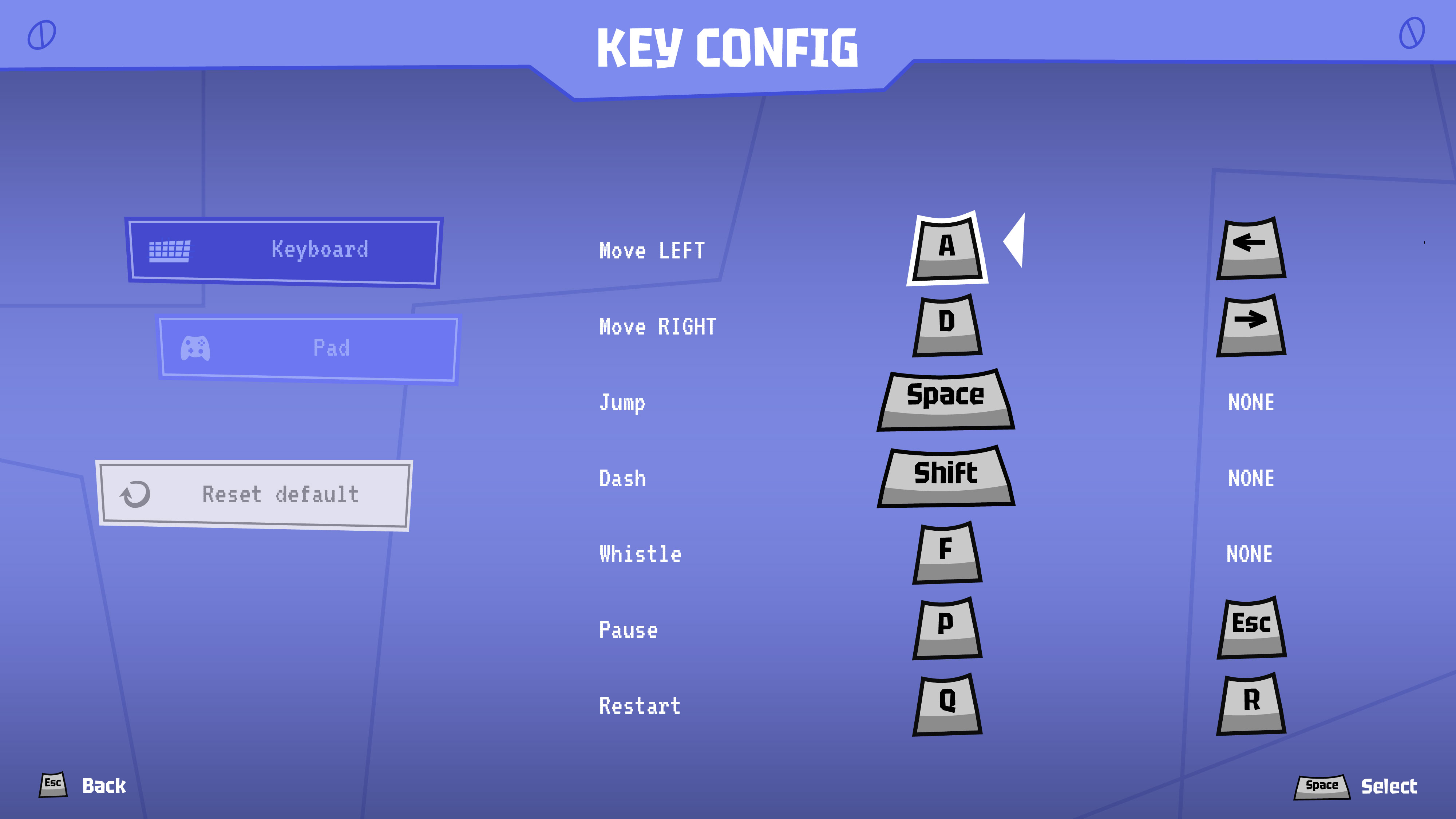 key config